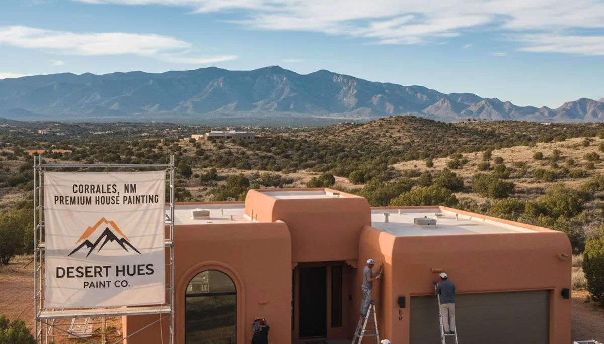 Professional house painters in Albuquerque NM providing expert exterior and interior painting services