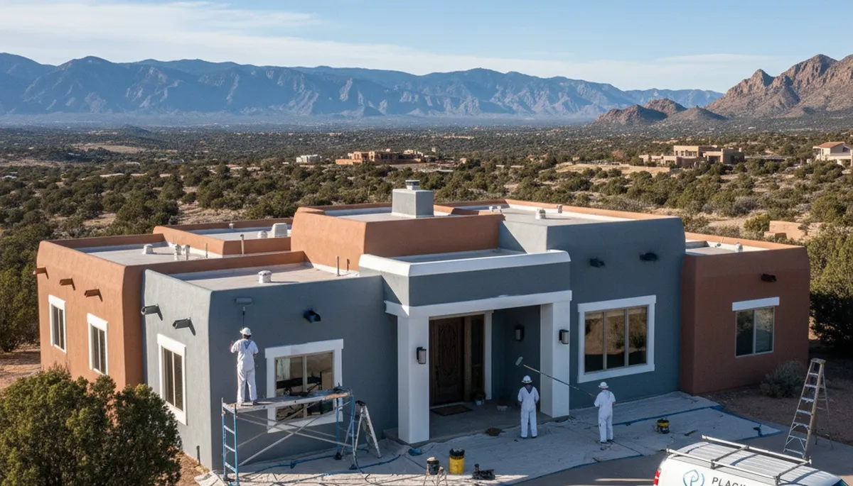 Professional house painting services in Albuquerque NM for vibrant home exteriors and interiors