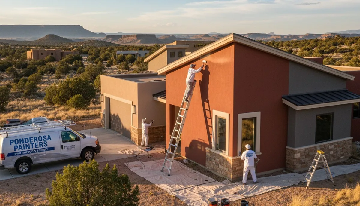 House painters in Albuquerque, NM providing professional interior and exterior painting services