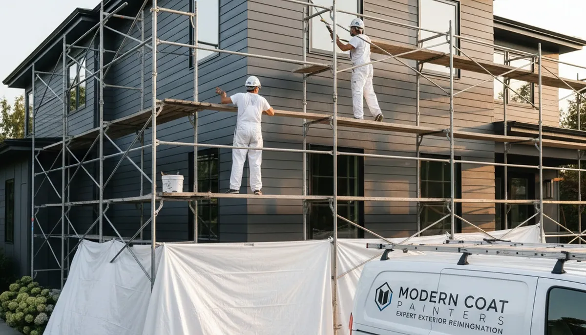 Professional siding painting for homes in Albuquerque, NM by local house painting experts